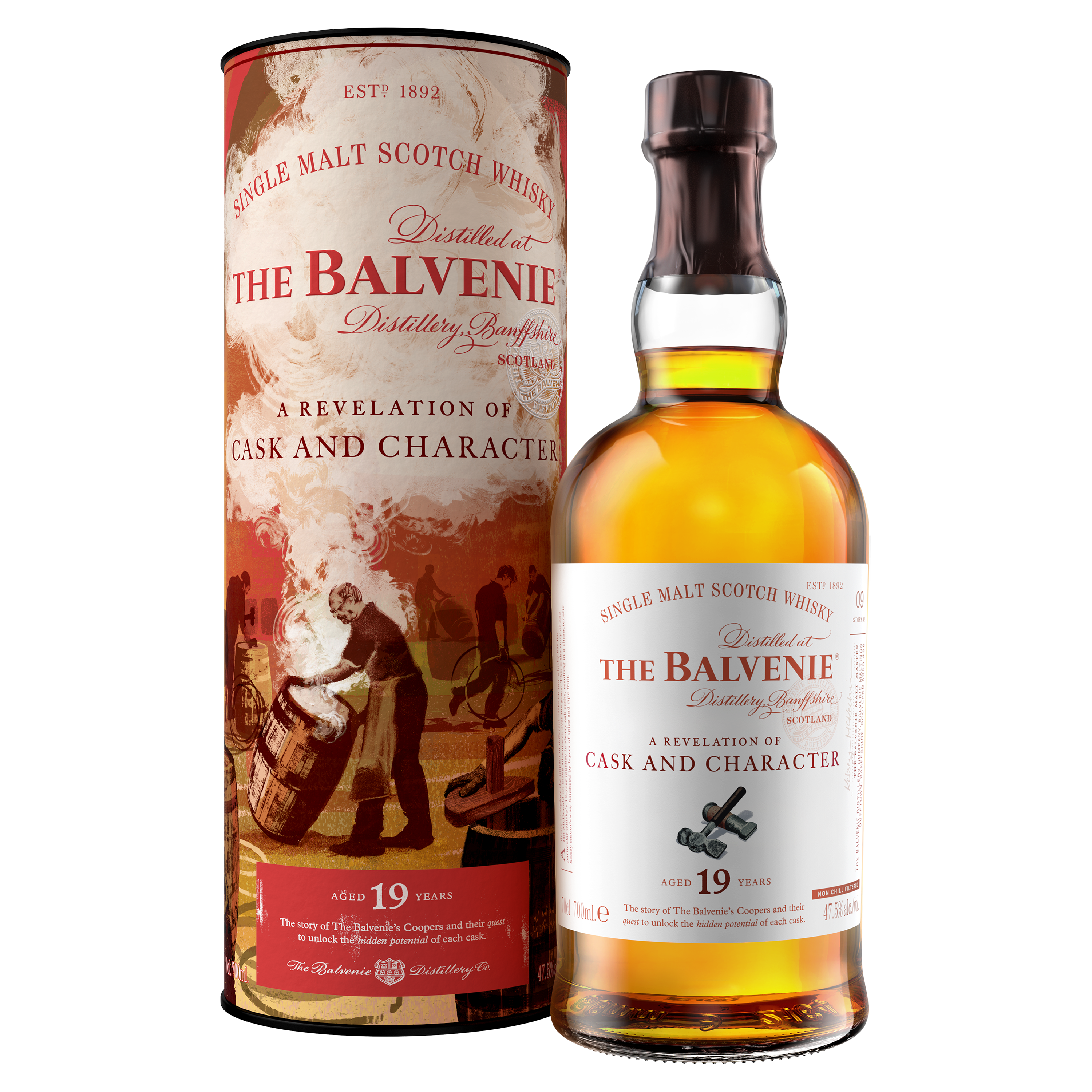 The Balvenie_Cask and Character_19YO_70cl_Bottle_BWC-1